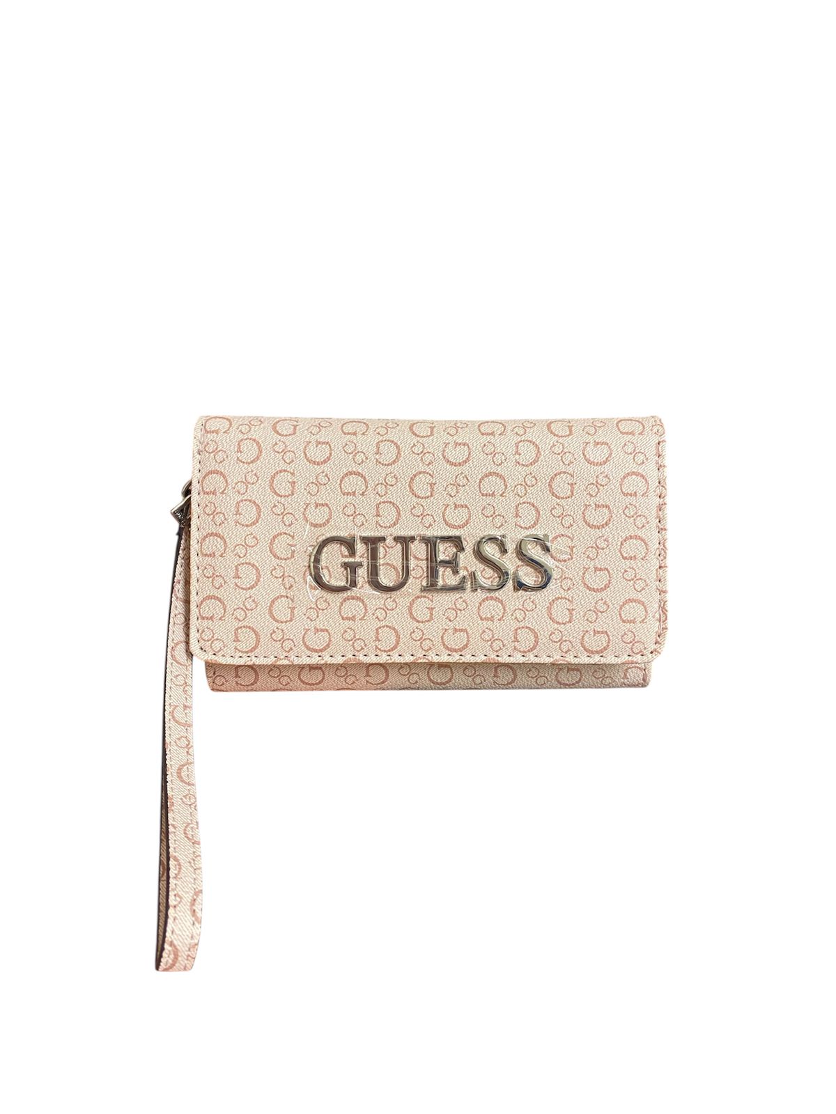 Cartera GUESS Monograma Rosa – Estilo Icónico