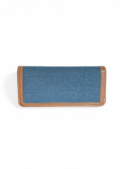 Cartera Steve Madden Denim Azul Detalles Camel – Estilo Casual Chic