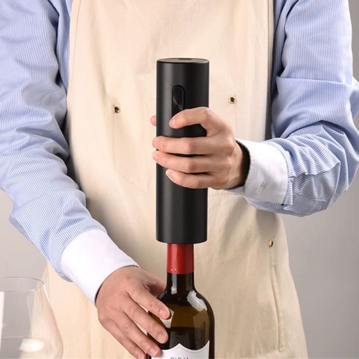Destapador de vinos eléctrico